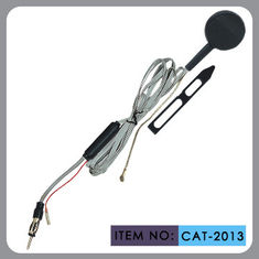 China Electronic Car Windscreen Antenna Round Black Shell Plastic Material supplier