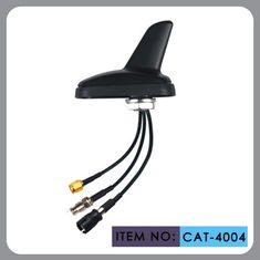 China Auto AM FM Gps External Antenna , Shark Fin Car Aerial RHCP Polarization supplier