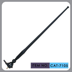 China Top Roof External Rubber Car Antenna 0-180° Angle Adjusted 1300mm Cable Length supplier